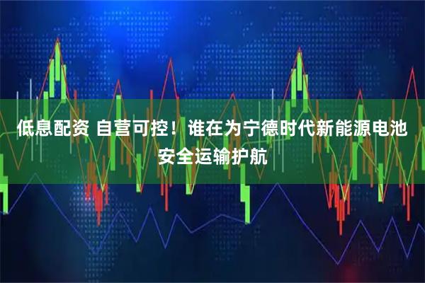 低息配资 自营可控！谁在为宁德时代新能源电池安全运输护航